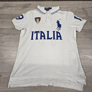 Polo Ralph Lauren Italia Big Pony Polo Talla Pequeña 19 Raro 1934 Ajuste Personalizado - Imagen 1 de 21