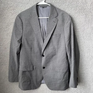 Bonobos Blazer Herren 40R Grau Marzotto Athletic Fit Wollmischung Sport Mantel Jacke - Bild 1 von 14