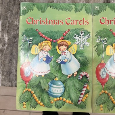 1993 Golden Christmas Carols Songbook Karl Schulte Illustrated by J. Ellen Dolce - Image 1 of 4