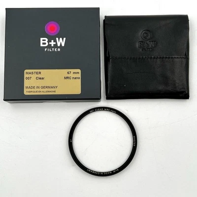 B+W Clear Lens Filter MASTER 67mm 007 MRC nano 1101525 - Image 1 of 4