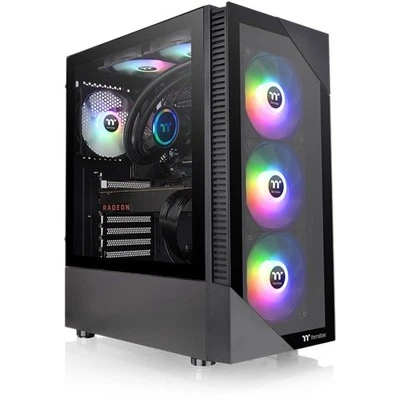 Thermaltake View 200 TG ARGB CA-1X3-00M1WN-00 Mid Tower Chassis Black - Image 1 of 4