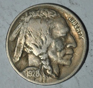 1928 D Buffalo Nickel {{{{4897 - Picture 1 of 2