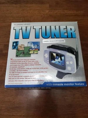Nintendo Gameboy Advance & SP GBA TV TUNER & Color Video Monitor - ULTRA RARE - Image 1 of 4