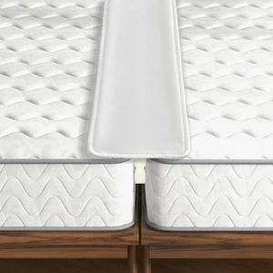"Kit convertidor de puente de cama ancho de 9"" doble a king conector de colchón con correa" - Imagen 1 de 10