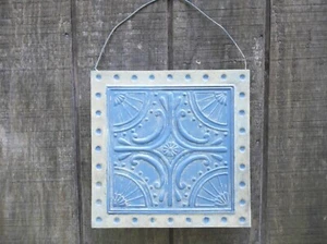  Tür & Wand Metallkorb/Hütte geprägtes Metall Wandeimer/Wandtasche  - Bild 1 von 7