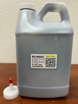 MX-B45NT Toner Refill ONLY for Sharp MX-B350, B355, B376, B450, B450, B476, B455 - Image 1 of 4