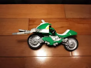 Big Bad Beetleborgs - Green Hunter Transforming Bike - Vintage Toy Bandai - Picture 1 of 8