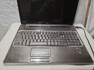 HP PAVILLION dv7-1260us. PARTS OR REPAIR. 17” SCREEN. - Picture 1 of 12