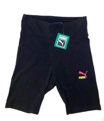 PUMA CLASSICS CORTO AJUSTADO 7" US 531871-51 Negro Talla XS Nuevo Con Etiquetas Foto 1 de 4