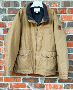 Columbia Men's Loma Vista Fleece-Lined Work Jacket Delta/Shark 1619771 XXL 2XL - Picture 1 of 8