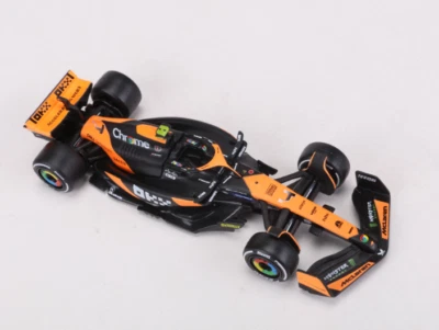 Bburago 1:43 2024 F1 Miami GP McLaren MCL38 #4 Lando Norris Model Car IN BOX - Image 1 of 4