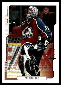 2000-01 Upper Deck MVP #50 Patrick Roy Colorado Avalanche HOF - Picture 1 of 2