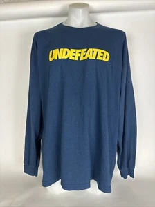 New Undefeated Men's Long Sleeve T Shirts Size 2XL - Picture 1 of 8