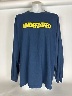 New Undefeated Men's Long Sleeve T Shirts Size 2XL - Image 1 of 4
