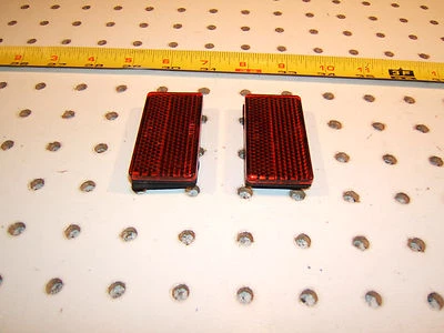 Mercedes OEM 90-02 R129 SL500 SL320 SL600 NEGRO respaldo seguridad OE 2 reflectores Foto 1 de 4