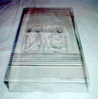 Interior de coche y sedán Stock de Parma 1/24 vintage original # 809 nuevo transparente Foto 1 de 4