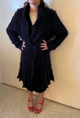 Marks & Spencer long sweater coat XL Made in Italy - Image 1 of 4