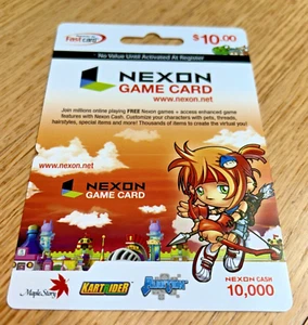2007 NEXON Gift Card - Unused (No Cash Value) COLLECTIBLE ONLY #2 - Picture 1 of 2