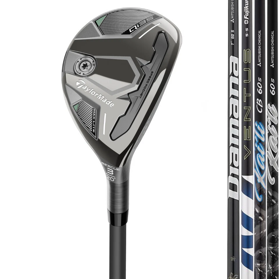 Taylormade Qi35 Max Lite Rescue - Novo 2025 - Imagem 1 de 4