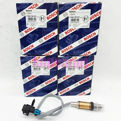 4X Bosch Oxygen 15128 Sensor For 06-15 Buick Cadillac Chevy GMC Pontiac Saturn - Imagem 1 de 4