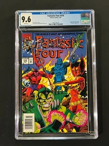 Fantastic Four #378 CGC 9.6 (1993) – Newsstand - Spider-Man & Daredevil app - Picture 1 of 2