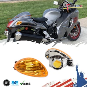 Luces de señal de giro traseras ámbar para SUZUKI Hayabusa GSX1300 R/RA/RZ 1340 2008-2020 - Imagen 1 de 8