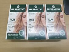 Herbatint 10DR Light Copperish Gold 150ml Perm HairColour Gel X3 £33.49 FREEPOST