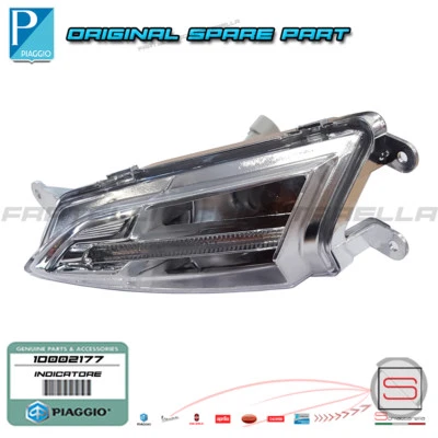 Indicatore Freccia Luce Posizione Anterior Sinistra Piaggio Liberty Iget 125-... - Immagine 1 di 2