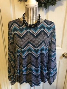 Alfani Blouse - Size Large NWOT - Picture 1 of 5