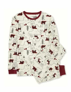 NWT Men Women Winter Moose Bear Pajama Set Sz XXL XXXL TCP $45.95 - Picture 1 of 4
