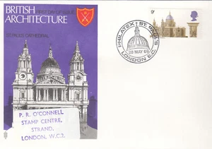 Cathedrals St Pauls GB FDC PHILATEX London EC 1969 - Picture 1 of 1