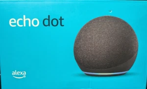 New Amazon Echo Dot 4th Gen Alexa Hands Free Bluetooth Smart Speaker B7W64E - Picture 1 of 6