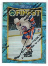 1994-95 FINEST REFRACTOR BRETT LINDROS #9 SWEET! ISLANDERS