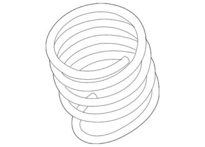 Mola helicoidal de suspensão dianteira esquerda direita genuína Ford Focus 2009-2011 9S4Z-5310B - Imagem 1 de 2