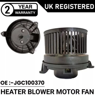 HEATER BLOWER MOTOR FAN FOR LAND ROVER FREELANDER MK1 L314 1998-2006 JGC500020 - Image 1 of 4