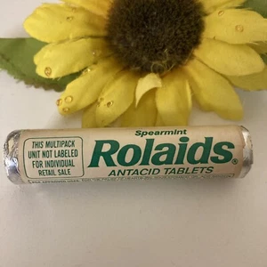 Vtg Pack Roll Rolaids Spearmint Antacid Medicine Pharmaceutical Movie Prop 1980 - Picture 1 of 18