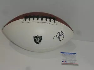 TIM BROWN SIGNED FOOTBALL LOS ANGELES RAIDERS L.A. PSA COA - Picture 1 of 1