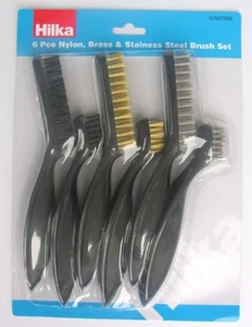 Hilka 67607906 6 pce 7" & 9" Wire Brush Set - Picture 1 of 1