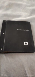 JOHN DEERE JD544 CARGADOR MANUAL LIBRO CATÁLOGO PC1068 - Imagen 1 de 2