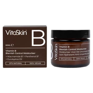 Vitaskin Vitamin B Blemish Control Moisturiser Eucalyptus Panthenol Niacinamide - Picture 1 of 2