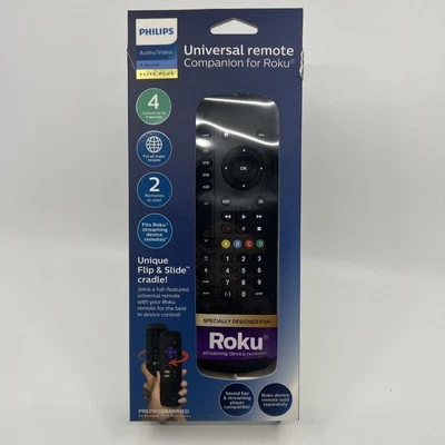 Dispositivo Philips 4.Compañero de control remoto universal para Roku SRP2024R/27 S4 Foto 1 de 4