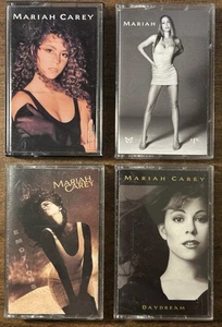 Mariah Carey 4 Cassette Lot Emotions Daydream #1s - Foto 1 di 4