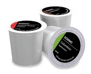 Kaffeepads, verschiedene Packung (französisch, dunkel, kolumbianisch), kompatibel mit Keurig... - Bild 1 von 4