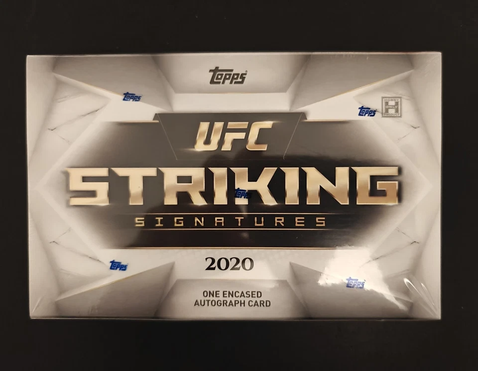 2020 Topps UFC Striking Signatures Hobby Box New Factory Sealed Encased Auto - Image 1 of 1