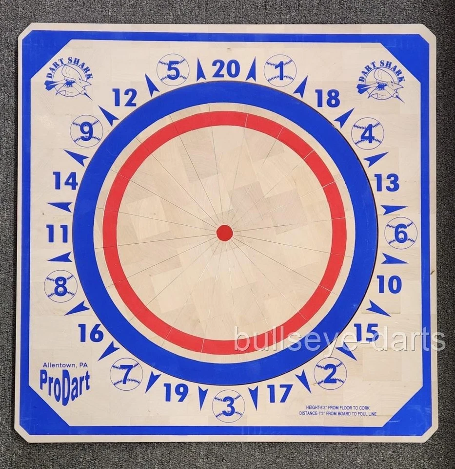 PRODART DART SHARK AMERICAN DART BOARD - Image 1 of 1