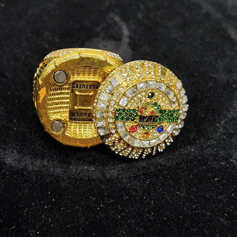 Nuevo Anillo Campeonato Indiscutible Consejo Mundial de Boxeo 2025 Foto 1 de 4