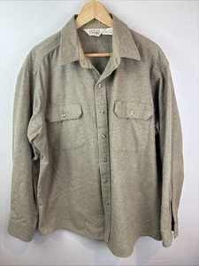 Camisa de Trabajo Vintage Paredes Hecha en Estados Unidos Manga Larga Tostada Peso Pesado Talla XL - Imagen 1 de 8