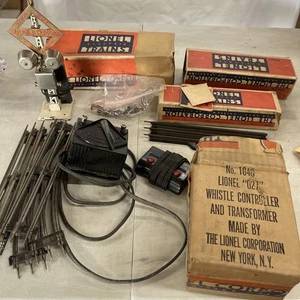Lionel Pre War #69 Railroad Crossing Signal with Bell O/Std 1040 Transformer + - Picture 1 of 22