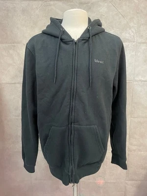 Sudadera con capucha negra con cremallera completa Blend para hombre talla XXL Foto 1 de 4