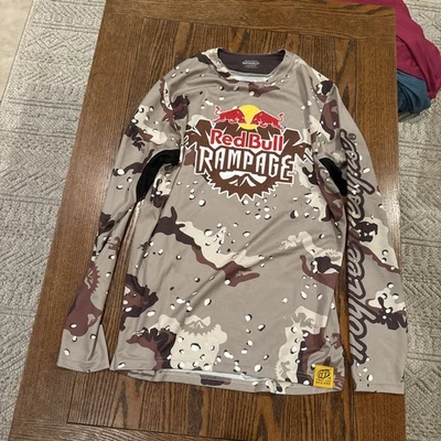 Camiseta deportiva de bicicleta de montaña Troy Lee Designs Sprint Red Bull Rampage para hombre MED Foto 1 de 4